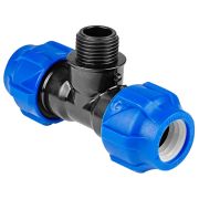 Тройник ПНД компрессионный НР 32*1/2