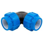 Отвод ПНД компрессионный 75 мм (Политэк)