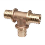 Тройник REHAU равнопроходный 32-32-32 PLATINUM RX+, бронза