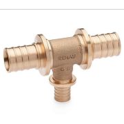 Тройник REHAU с уменьшенным боковым проходом 20-16-20 PLATINUM RX, бронза