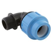 Отвод Джилекс ПНД с наружной резьбой 32х1