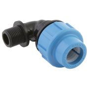 Отвод Джилекс ПНД с наружной резьбой 20х1/2