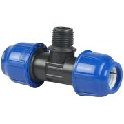 Тройник компрессионный НР d 25x3/4