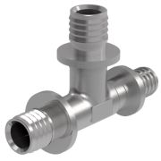 Тройник 90° редукционный 32×25×32