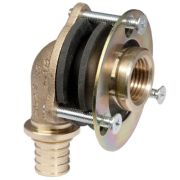 Угольник настенный для гипсокартонных плит с внутренней резьбой 20-1/2