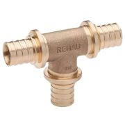 Тройник REHAU равнопроходный 16-16-16 PLATINUM RX, бронза